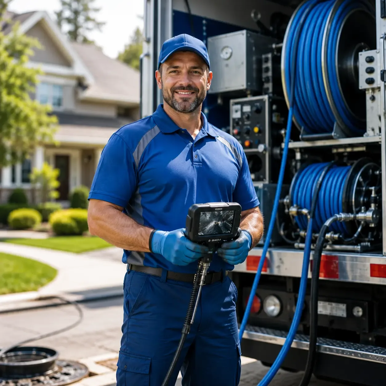 Local outdoor drain cleaning specialists in Flanders, NJ